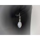 Mondsteinschmuck - Mondstein-Ohrhänger Silber-925  (MT93)