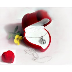 Silberschmuck - Anhänger Lebensbaum mit Kette Silber-925 SP202
