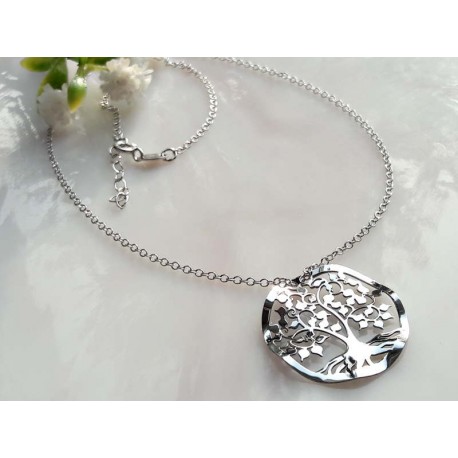 Silberschmuck - Collier Baum des Lebens Silber 925 SD160