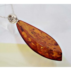 Bernsteinschmuck Anhänger Silber 925 BA367a