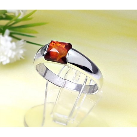 Bernsteinschmuck - Bernstein-Ring  Silber-925 BR248