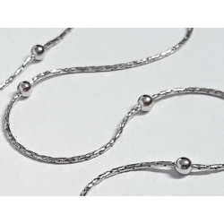 Kette Silber 925 Halskette Collier 45 cm Sterlingsilber sd163-45