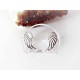 Silberschmuck - Ohrstecker Engelsflügel Silber 925 sx77