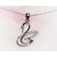 Silberschmuck - Anhänger Schwan Silber-925  SP165