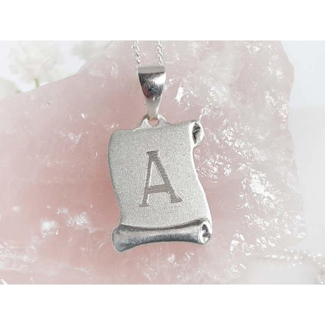 Buchstaben Anhänger Silber 925 su347