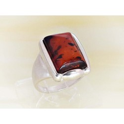 Bernsteinring Silber 925 br331