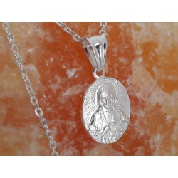 Devotionalien -Medaille Jesus Christus  Silber 925 su352