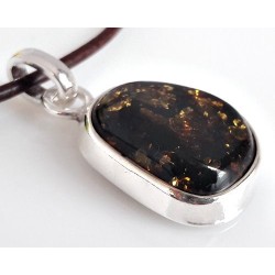 Bernsteinschmuck - Anhänger   Silber-925 BA176