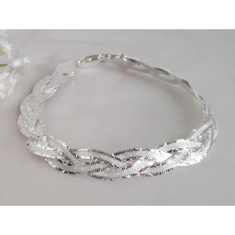 Armband Silber 925 18 cm Silberschmuck sg154