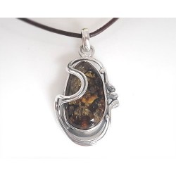 Bernsteinschmuck - Anhänger   Silber-925 BA180