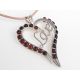 Bernsteinschmuck  Bernstein Herz Anhänger  Silber 925 CL81