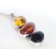 Bernsteinschmuck  Bernstein Anhänger  Silber 925  ba452