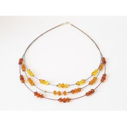 Bernsteinkette  Bernstein Collier   dc202