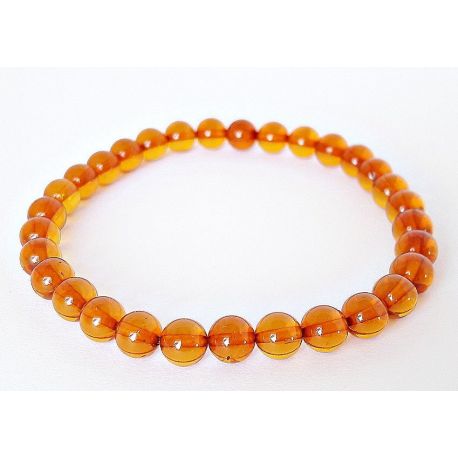 Bernstein Armband mit Gummizug 17 cm  cu201