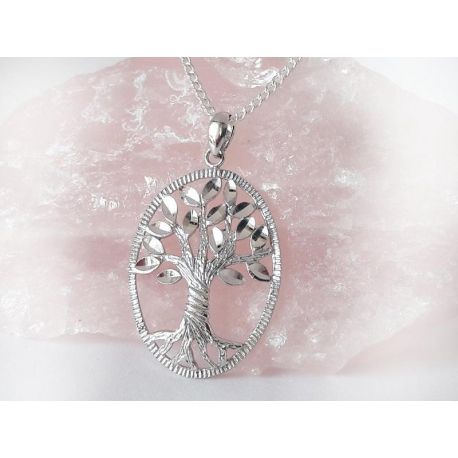Anhänger Lebensbaum Silber 925 Silberschmuck SU363