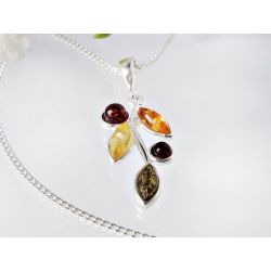 Bernstein Anhänger Silber 925 Bernsteinschmuck ba425