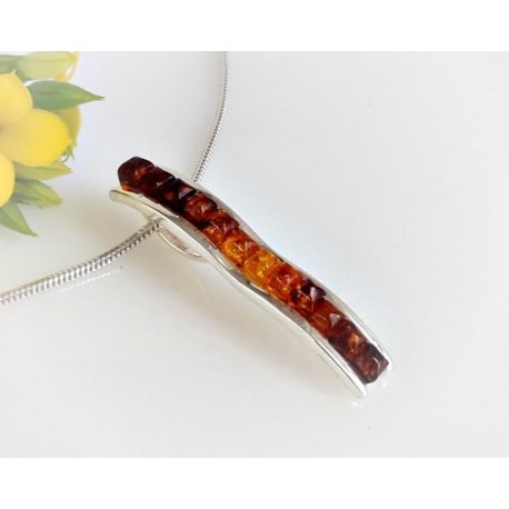 Bernsteinschmuck - Anhänger   Silber-925 BA203