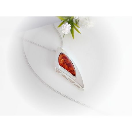 Bernstein  Anhänger  Silber-925 Bernsteinschmuck BA514