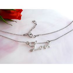 Collier Silber  LOVE Collier 40 - 50 cm Silber-925 SD131