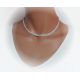 Halskette Collier Silber geflochten 37 -50 cm Silber 925  SD177