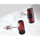 Bernstein Ohrstecker Silber 925 Ohrringe cognac Sterlingsilber ED137