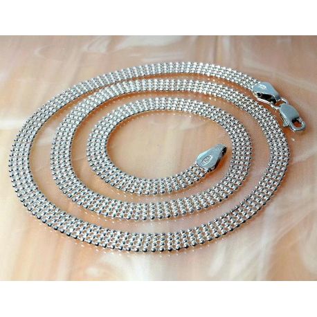 Silber Collier 42 cm Silber 925 Silberschmuck sd185