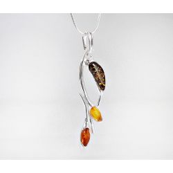 Bernstein Anhänger Silber-925 Bernsteinschmuck BF61