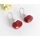 Silberschmuck - Ohrhänger m. Schaumkoralle Silber-925 (KL189)