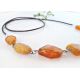 Bernstein Kette Collier 78 cm Bernsteinschmuck DC226