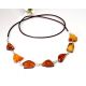 Bernstein Kette Collier 75 cm Bernsteinschmuck DC230