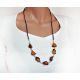 Bernstein Kette Collier 75 cm Bernsteinschmuck DC230