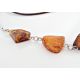 Bernstein Kette Collier 75 cm Bernsteinschmuck DC230