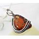 Bernsteinschmuck Anhänger Silber 925 BA381a