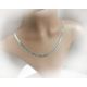Collier Silber Schlangenkette flach 45 cm  Silber-925  KC98