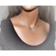 Silber Collier Silber 925 Halskette Silberschmuck kc92