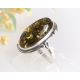 Bernsteinschmuck - Bernstein-Ring  Silber-925 (BR169)