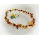 Bernsteinschmuck - Bernstein-Collier 44 cm (DC61)