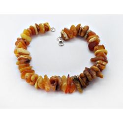 Bernstein Armband 21 cm Silber 925 BB254