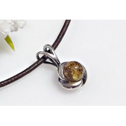 Bernstein Anhänger Silber 925 Bernsteinschmuck BA557