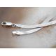 Armband Silber Schlangenkette flach Silber 925 18- 20 cm SG78