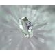 Damen Ring Silber 925 Silberschmuck Zirkonia lila SS31