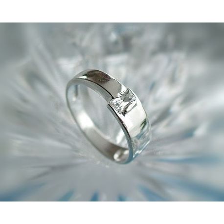 Damen Ring Silber 925 Silberschmuck Zirkonia weiß SS34