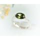 Damen Ring Silber 925 Silberschmuck olivengrün SS94