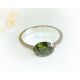 Damen Ring Silber 925 Silberschmuck olivengrün SS94