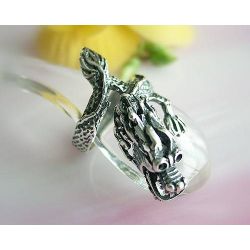 Drachen Ring Sterlingsilber  Silber-925  (SR04)