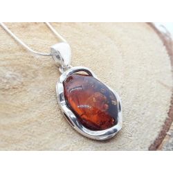 Bernstein Anhänger  Silber 925 Bernsteinschmuck BA562