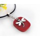 Silberschmuck - Anhänger m. Schaumkoralle Silber-925 (KL162)