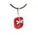 Silberschmuck - Anhänger m. Schaumkoralle Silber-925 (KL162)