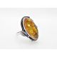 Bernstein Ring Silber 925 gelb Bernsteinschmuck BR315