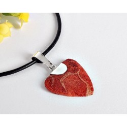 Silberschmuck - Anhänger m. Schaumkoralle Silber-925 (KL158)